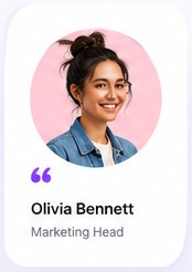 Olivia Bennett, Marketing Head