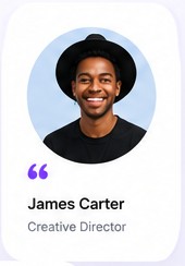 James Carter, Creative Director