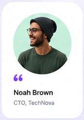 Noah Brown, CTO TechNova